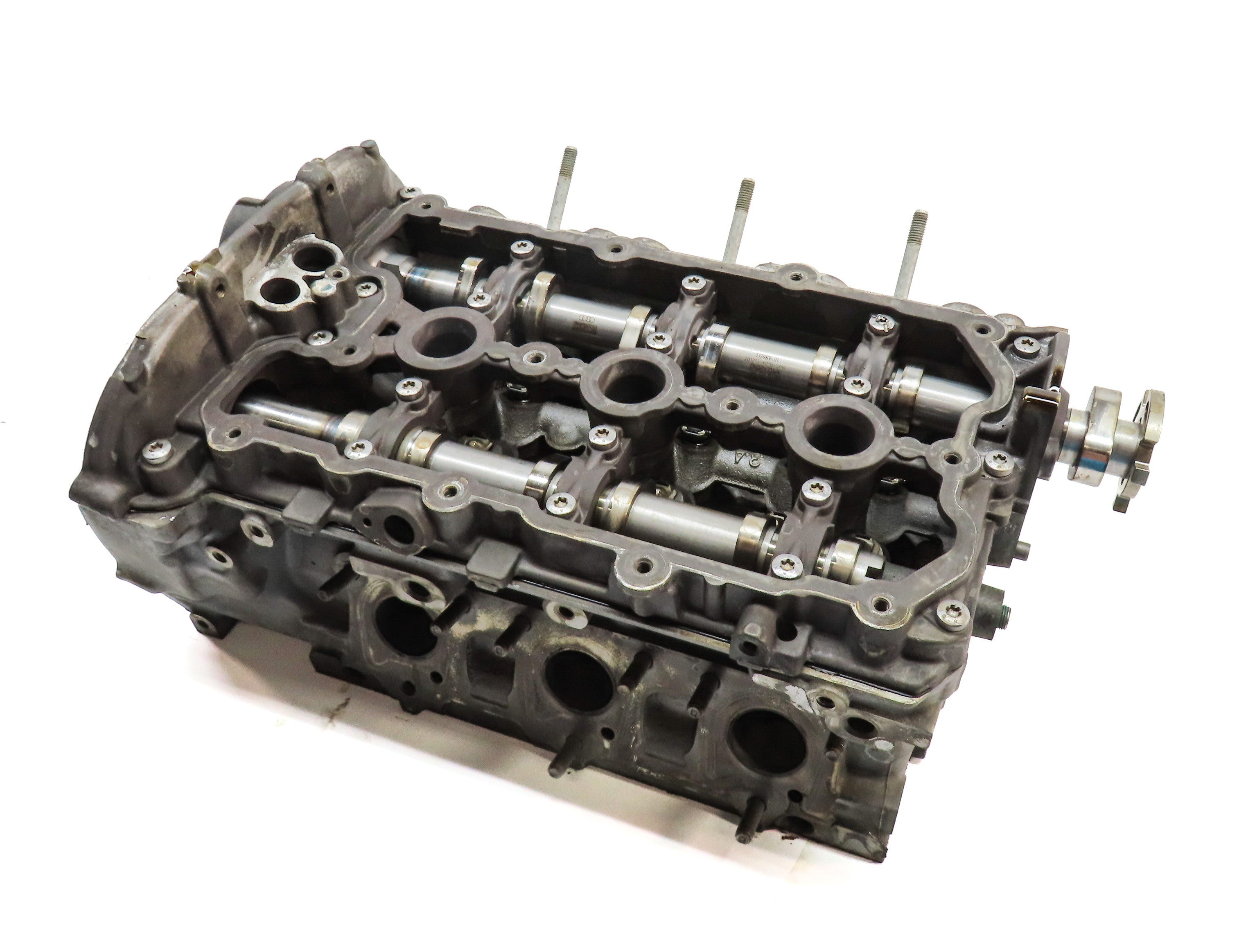 12-15 AUDI A6 A7 Q7 (C7 4G8 4L) 3.0L SUPERCHARGED ENGINE RIGHT CYLINDER HEAD — exact item pictured